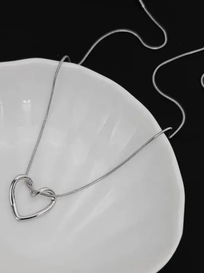 Цепочки для женщин, украшения для девушек, кулоны сердце, подарки для женщин