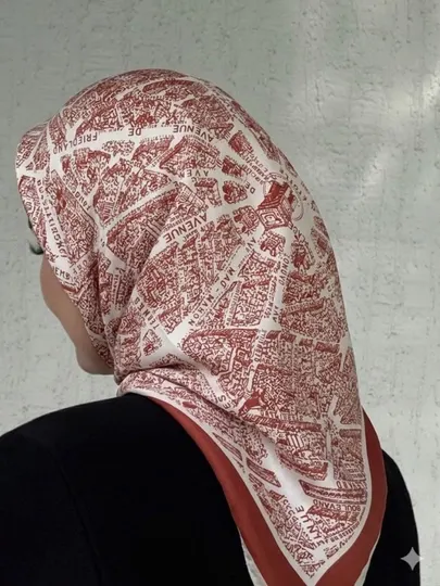 Платок женский хлопковый, платок женский на голову, платки для женщин, 110x110
