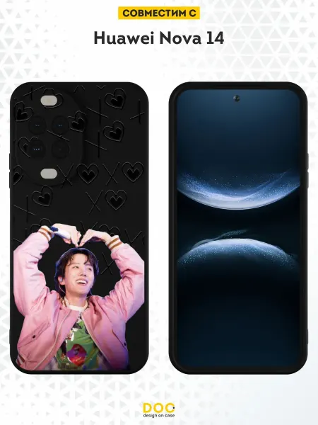 DesignOnCase Чехол на Huawei Nova 14 с принтом J-Hope