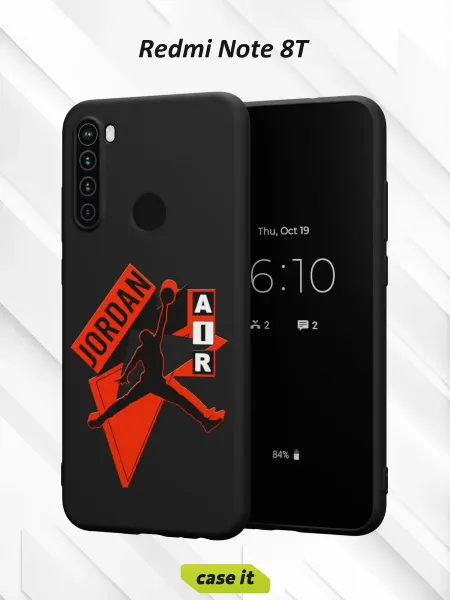Case it Чехол на Redmi Note 8Tс принтом Jordan
