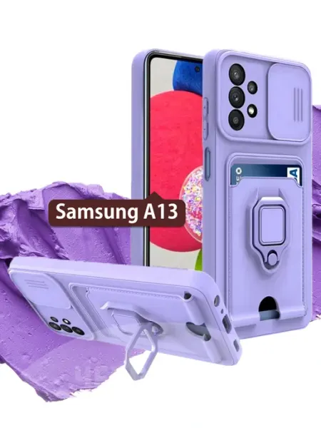 ЧЕХОЛБЕРИ Чехол со шторкой и картхолдером на Samsung Galaxy A13