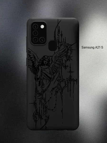 ANP Case Чехол на Samsung A21S с ангелом
