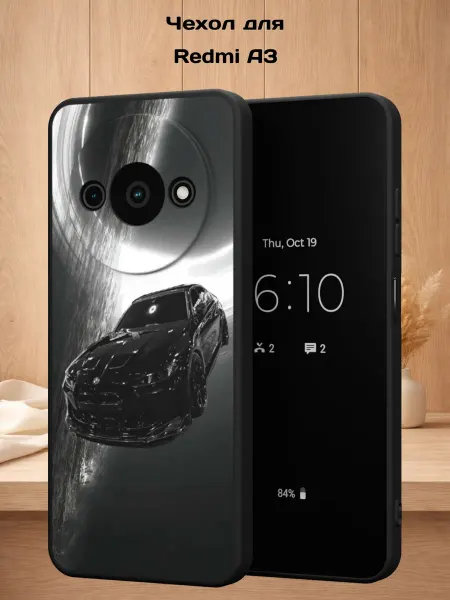 Case Style Чехол на Redmi A3 с принтом БМВ