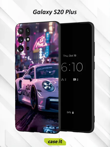 Case it Чехол на Samsung S20+с принтом Porsche