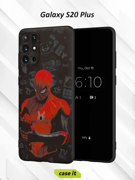 Case it Чехол на Samsung S20+с принтом Человек паук