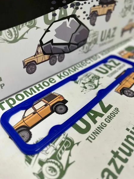 Прокладка клапанной крышки (коромысел) УАЗ, ГАЗ дв. ЗМЗ 402, 410, УМЗ 417, 421 (силиконовая)