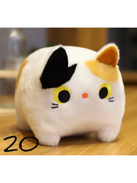 КОТОКУБ Мягкая игрушка кот куб квадратный батон подушка 20см