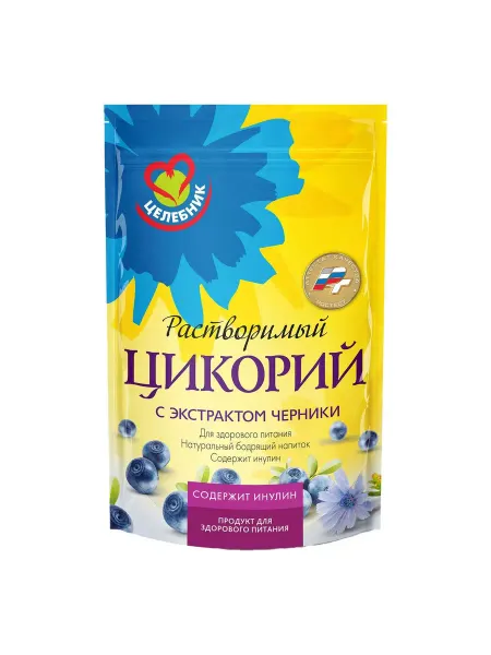 Чай Цикорий Целебник растворимый c экстрактом черники 85 г