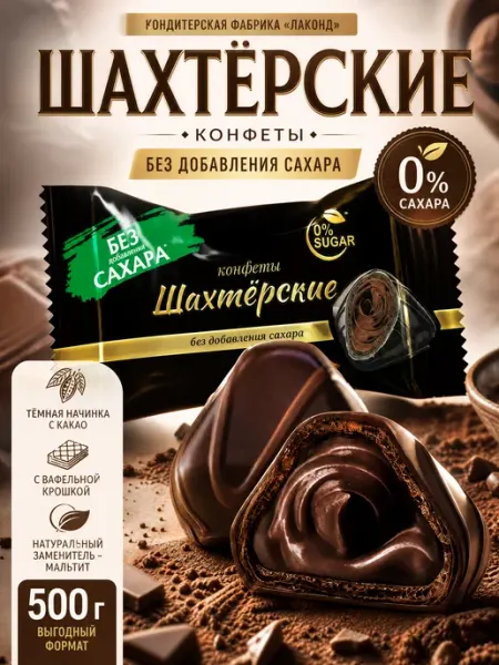 Ким-Кан сладости Конфеты без сахара шахтерские