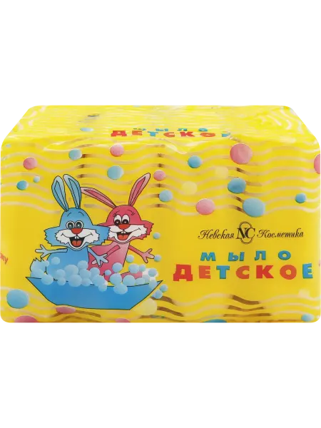 Туалетное мыло НЕВСКАЯ КОСМЕТИКА Детское, 4х100г, 100гx4