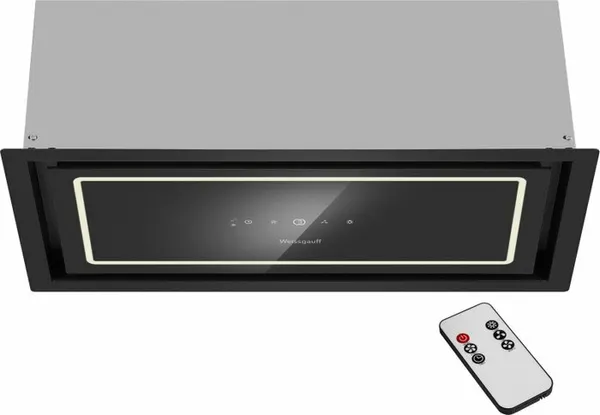 Weissgauff Вытяжка кухонная встраиваемая Quadra 600 Touch черный