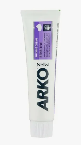 Arko Крем для бритья, Sensitive, 65 г