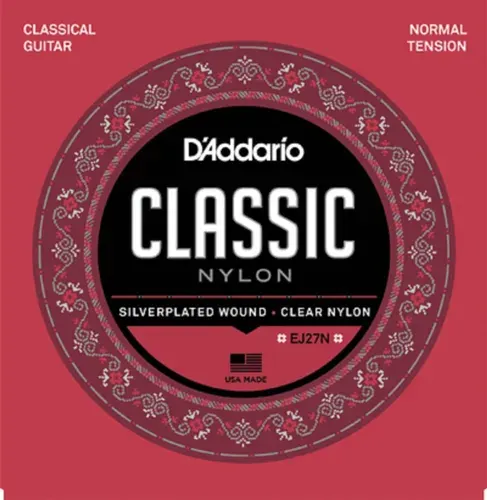 Комплект струн для классической гитары — D'Addario EJ27N