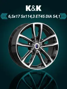 K&K КиК Каланг (КС1086) 17x6.5" PCD5x114.3 ET45 D54.1