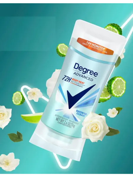 Degree Антиперспирант-дезодорант Shower Clean 74 г