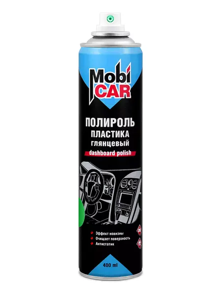 MobiCAR Полироль для пластика аэрозольная
