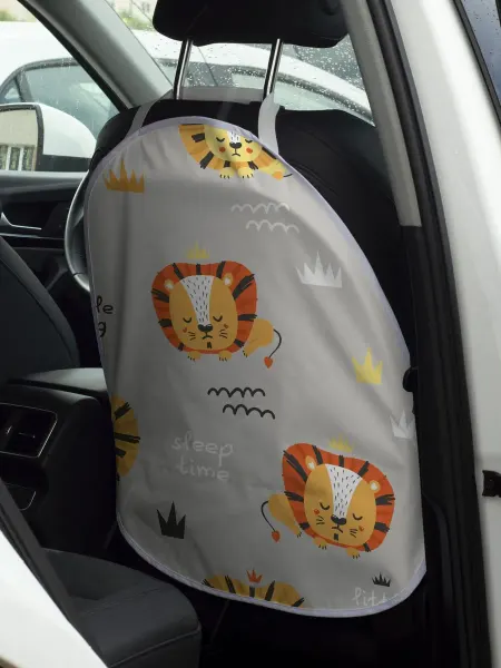 PrintyFull Чехол-накидка на автокресло Спящие львята с коронами