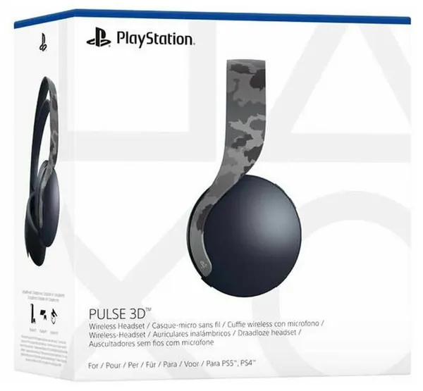 Гарнитура беспроводная Sony PlayStation PULSE 3D Wireless Headset Grey Camouflage (CFI-ZWH1) (PS5)
