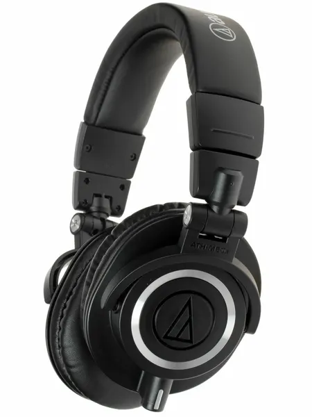 Наушники Audio-Technica M50X, шумоподавление, оголовье, черные