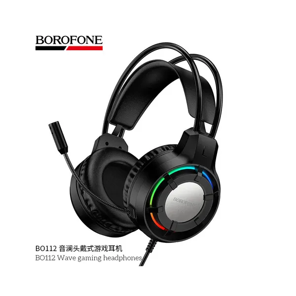 Borofone Наушники игровые полноразмерные BOROFONE BO112 черные