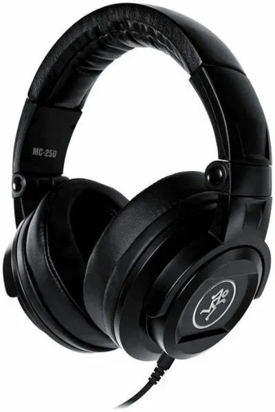 Наушники Mackie MC-250, складные, с чехлом, накладные, проводные, игровые