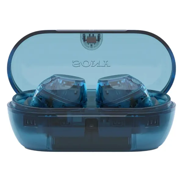 Наушники Sony WF-C710N transparent blue tws, беспроводные, с шумоподавлением, синий