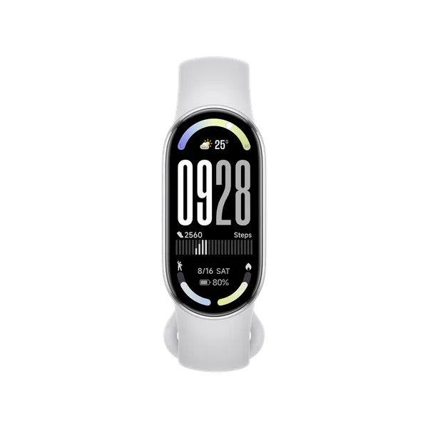 Фитнес-браслет Xiaomi Smart Band 10 (Global Version) Glacier Silver, Серебристый, 1,72"