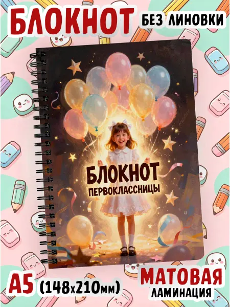 Блокнот из сказки Блокнот первоклассницы без линовки