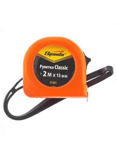 SPARTA Рулетка Classic 2 м х 13 мм,пластиковый корпус