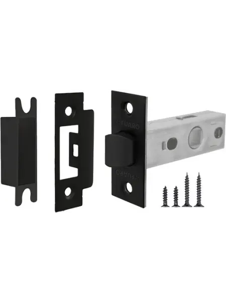 Дверная защелка FUARO PLASTIC P12-45-25 BL-24 пластик