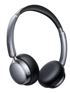 Наушники беспроводные накладные UGREEN HP207 (75630) Studio Plus Bluetooth Active Noise-Cancelling Headphones, Цвет: серебристо-черный