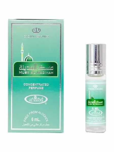 Арабские масляные духи Муск Аль Мадина / Perfumes Musk Al Madinah Al-Rehab 6 мл