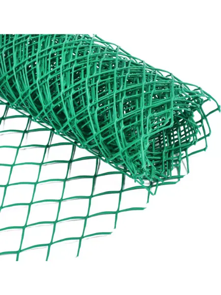 Greengo Сетка рабица садовая пластиковая, 0.5 х 5 м в рулоне зеленый