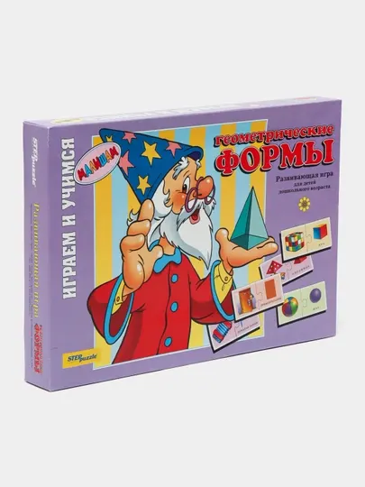 Игра Геометрические формы, детская, настольная,76005 q0000020029