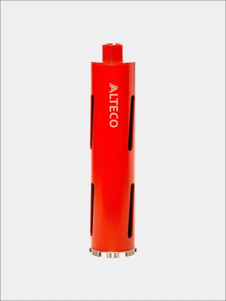 Алмазная коронка для сухого бурения ALTECO ВТ 76х450