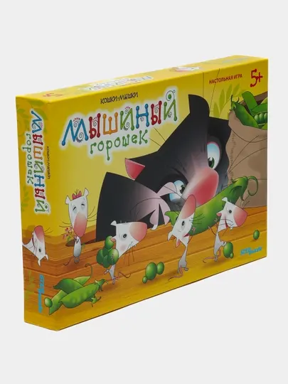 Настольная игра "Мышиный горошек", Кошки-мышки, 76507