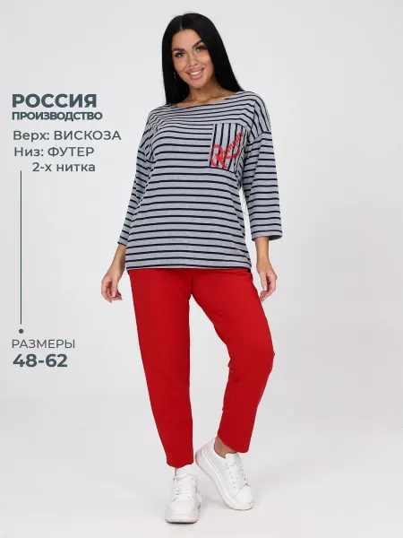 ТМ ИВ-Каприз Костюм спортивный с брюками большие размеры