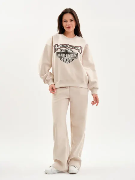 IMPERO MODA Спортивный костюм без начеса с брюками
