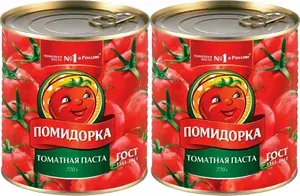 Томатная паста помидорка 770г (набор из 2 шт)