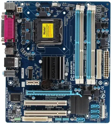 Gigabyte , LGA 775, DDR2, Материнская плата