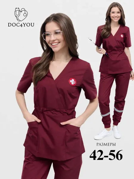 DOC4YOU Костюм медицинский скорая помощь джогеры