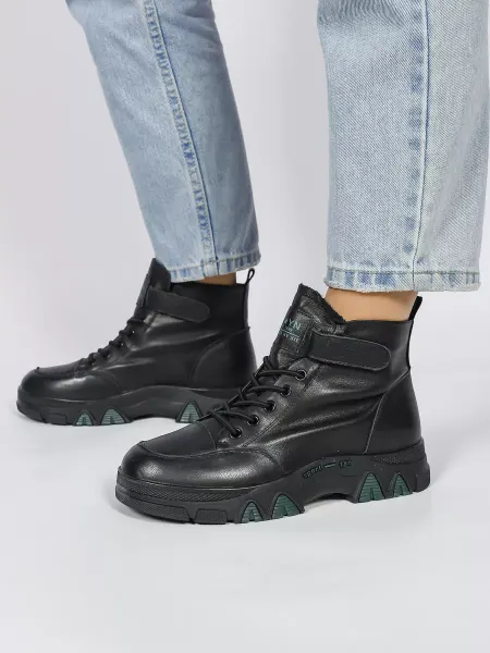 Lifexpert shoes Ботинки женские демисезонные на платформе натуральная кожа