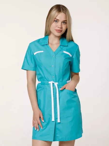 Sava-Uniform Халат медицинский на кнопках короткий