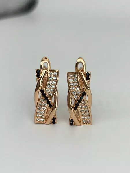Xinquan Серьги дорожки с камнями бижутерия