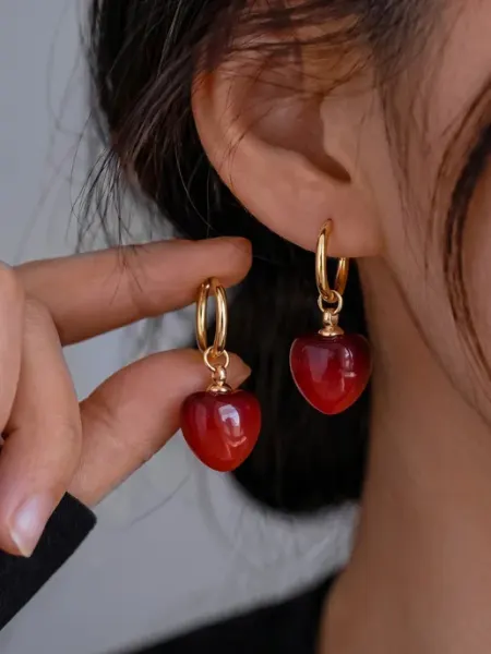 CHERRY lips Серьги