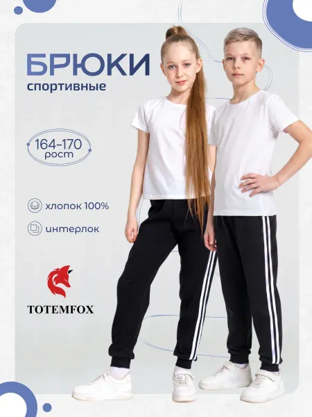 TOTEMFOX Брюки спортивные трикотажные для подростка