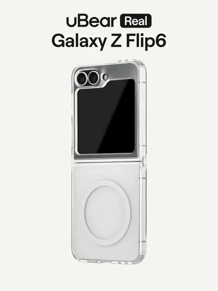 UBear Чехол на Samsung Galaxy Z Flip6 7FE Real Mag Case, MagSafe