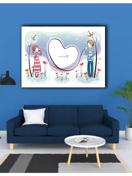 7print Картина любовь связывает 50-70