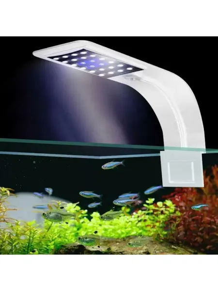 Aleas Светильник для аквариума светодиодный X5 LEDx24 7W, белый