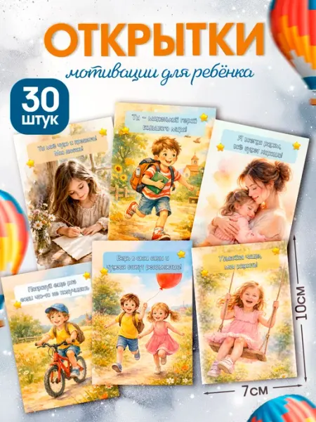 MAJIVVI HOME Мини открытки Детям мотивационные на Выпускной